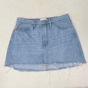 Frame Le Italien Demin Mini Skirt